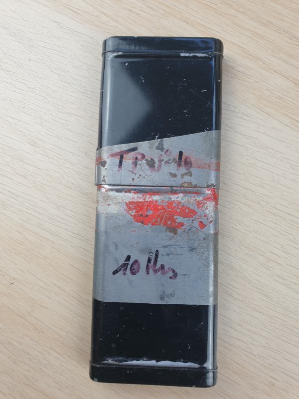 SOE/ OSS time pencil tin.