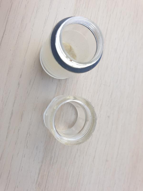 SOE plastic container for dets