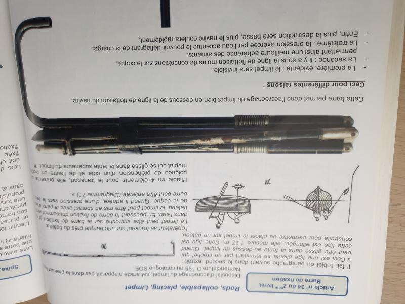SOE Limpet mine placing rod