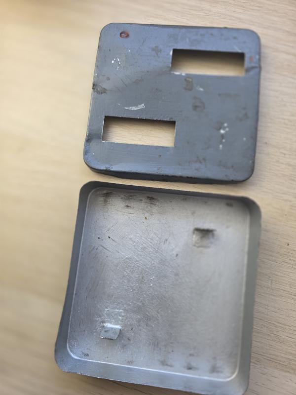 Tin, SOE time pocket incendiary.