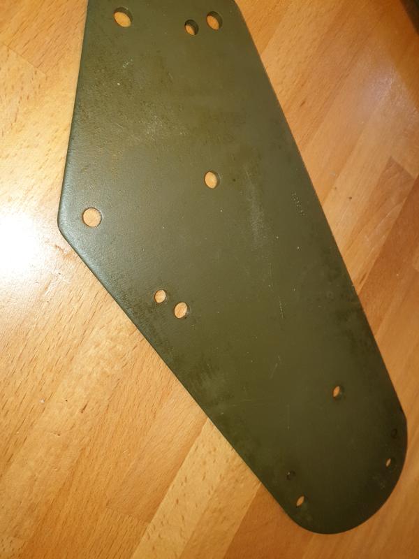 Quad mount End plate sight support group left and right.