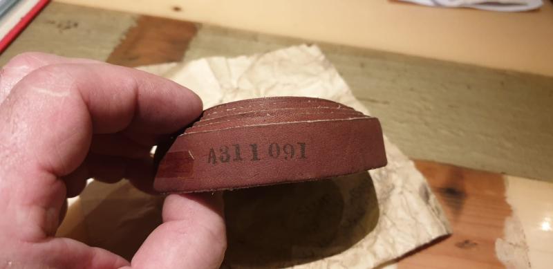 Quadmount M45- M55 Maxson turret ring gasket - leather - WW2 new old stock