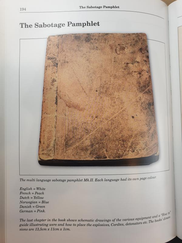 SOE Sabotage Pamphlet.