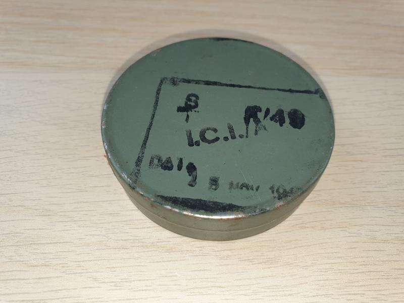 SOE Tin with copper tube igniters.